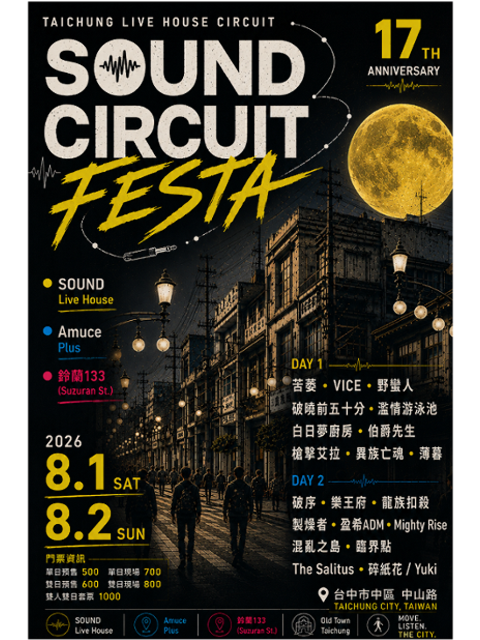 《迴響17週 x Sound Circuit Festa》